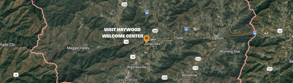 Welcome Center - pin point map